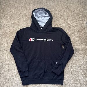 Black Champion Hoodie Boys L